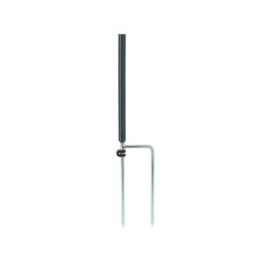 Pótrúd PREMIUM baromfihálóhoz, 106 cm, 2 tüskével, szürke