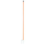Tartalék rúd baromfihálóhoz 106 cm, 2 fémtüskével, narancssárga