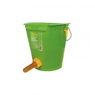 Műanyag öntözővödör higiénikus szeleppel  