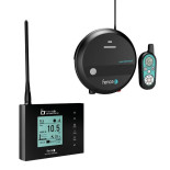 Smart farm elektromos kerítés készlet - RF forrás 3 J vezérlővel - központi WiFi Gateway
