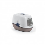 Fedett macskaalom tálca – Furba Top Chic macska WC, 39,4 × 58,4 × 42,7 cm