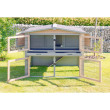 KERBL House Suite nyúlketrec 134 × 115 × 111 cm
