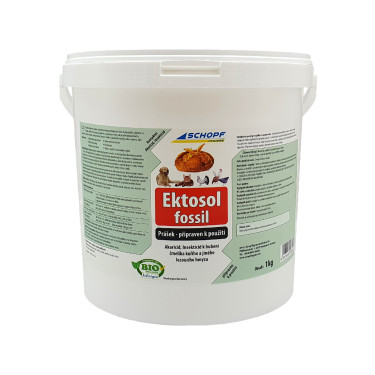 BIO SCHOPF EKTOSOL FOSZIL POR KONCENTRÁTUM szilícium-dioxid tyúktetvek irtására 1kg