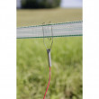 Csatlakozó kábel az el. kerítésoszlophoz - forrás/szalag, 125 cm