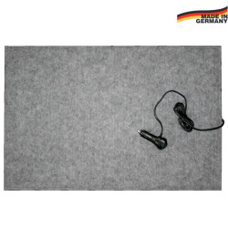 THERMODOG fűtőpárna kutyáknak, fűtőszőnyeg 40 x 60 cm, 12 V / 20 W tápegység autós csatlakozóhoz  