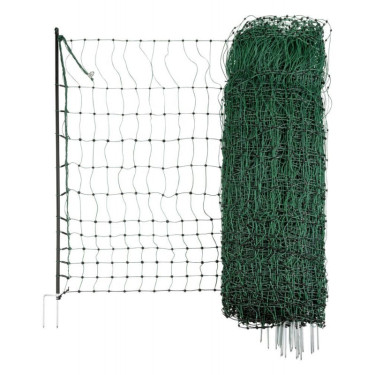 Baromfinak vezető háló 106 cm, 2 ágú, zöld