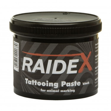 RAIDEX tetováló tinta, 600 g, fekete állatoknak
