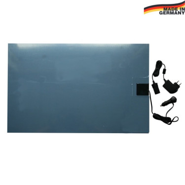 THERMODOG fűtőpárna kutyáknak, padlóra szerelhető 40x60 cm, 12 V/20 W, PVC, autós csatlakozóról vagy 230 V-os hálózatról működtethető  