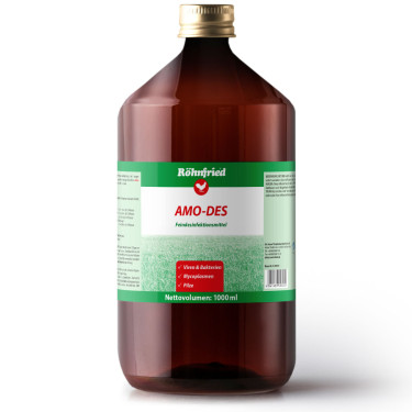  Amo Des - 1000 ml, fertőtlenítőszer helyiségek és eszközök fertőtlenítésére