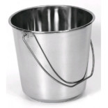 11 literes rozsdamentes acél vödör