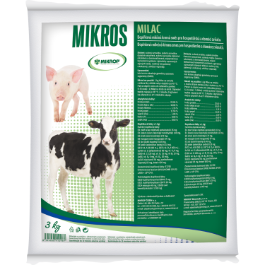 Microp MILAC - tejes takarmánykeverék, 3 kg
