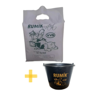 Energiaital tejelő tehenek számára Rumík 0,5 kg – 3 DB VÁSÁRLÁSA ESETÉN AJÁNDÉK ETETŐVÖDÖR!!