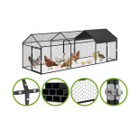 Fémkerítés - kültéri ketrec 3x1x1 m