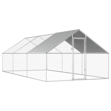 Kültéri ketrec – kerített kifutó – 5,85 x 3,15 x 2 m