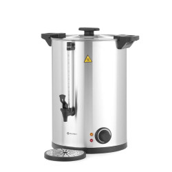 Duplafalú vízforraló forró italokhoz, HENDI, 18L, 220-240V/2500W